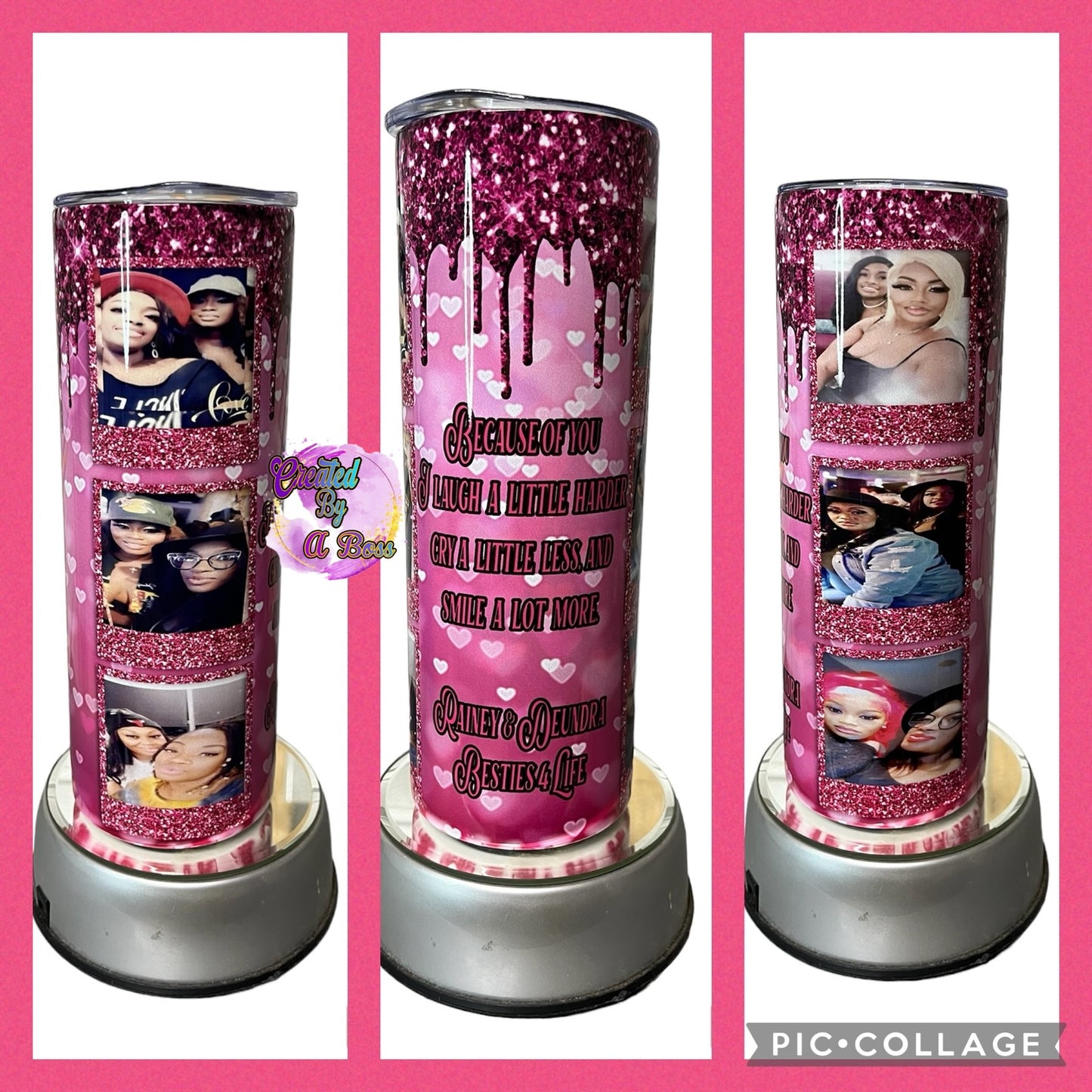 Custom skinny tumbler