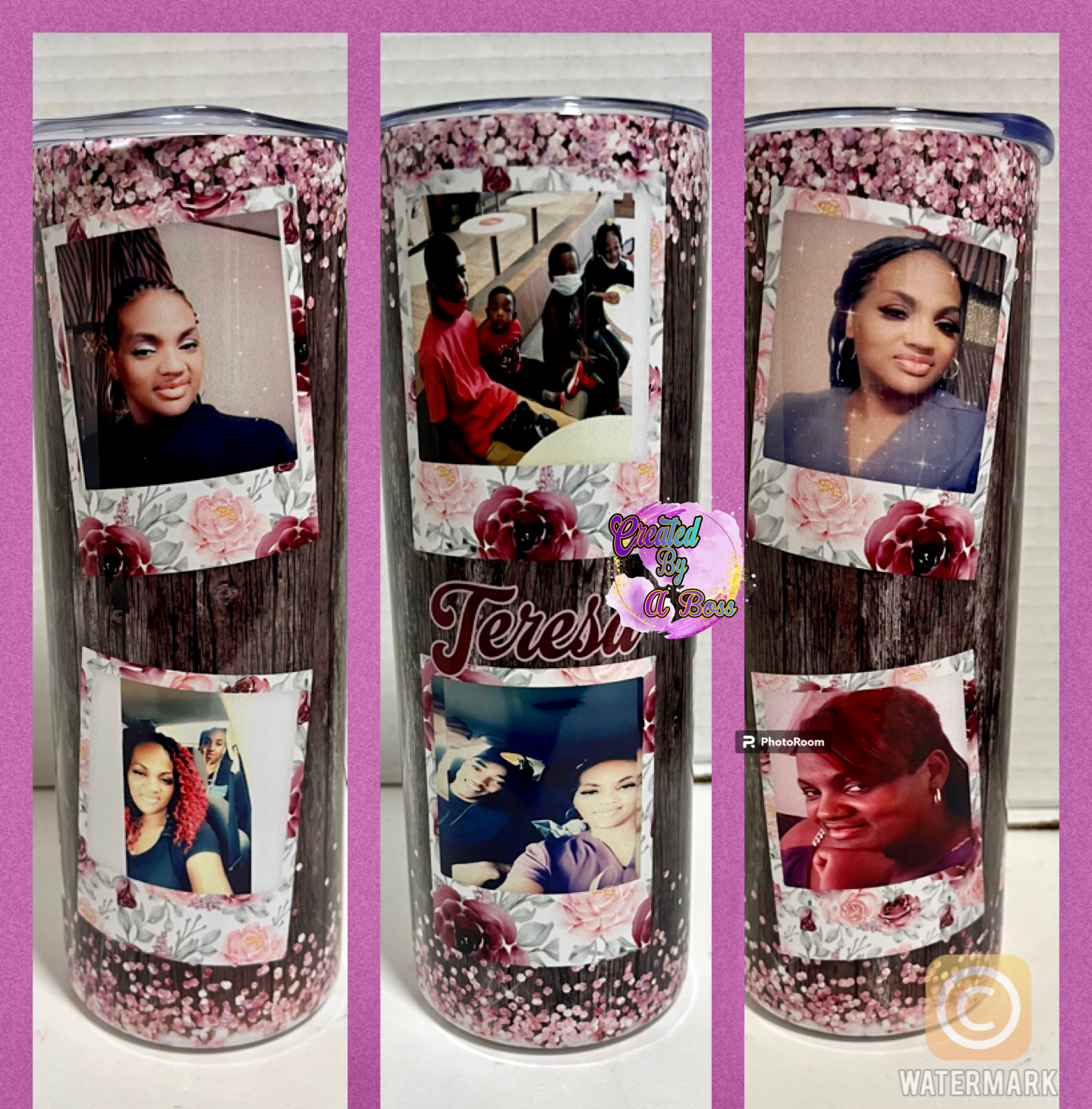 Custom skinny tumbler