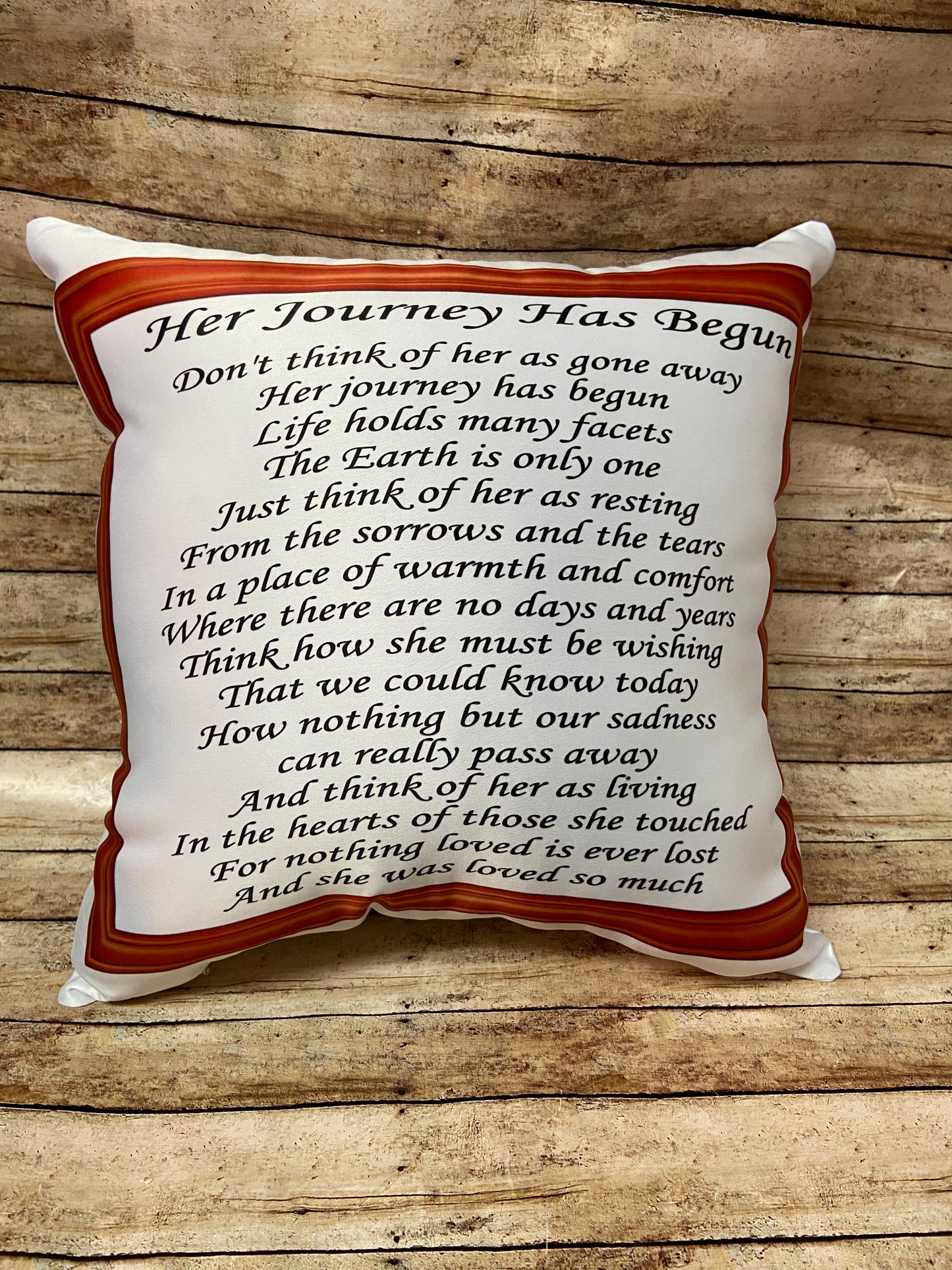 Custom pillow