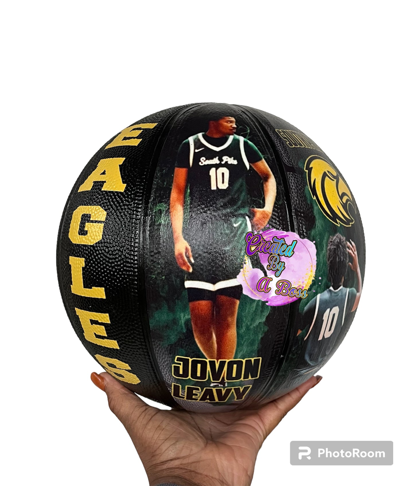 Custom basketball