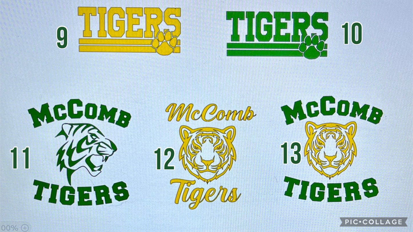 McComb school logos