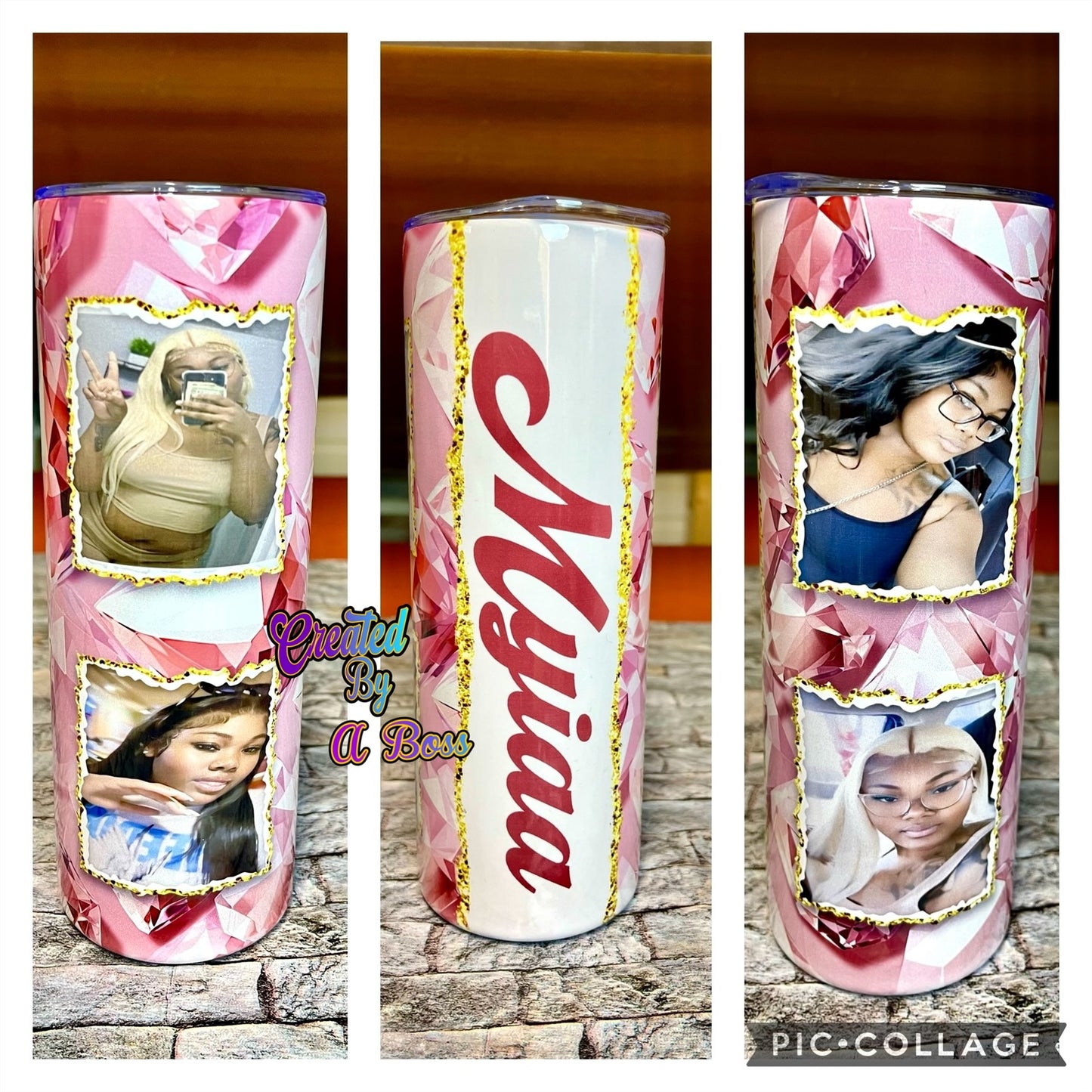 Custom skinny tumbler