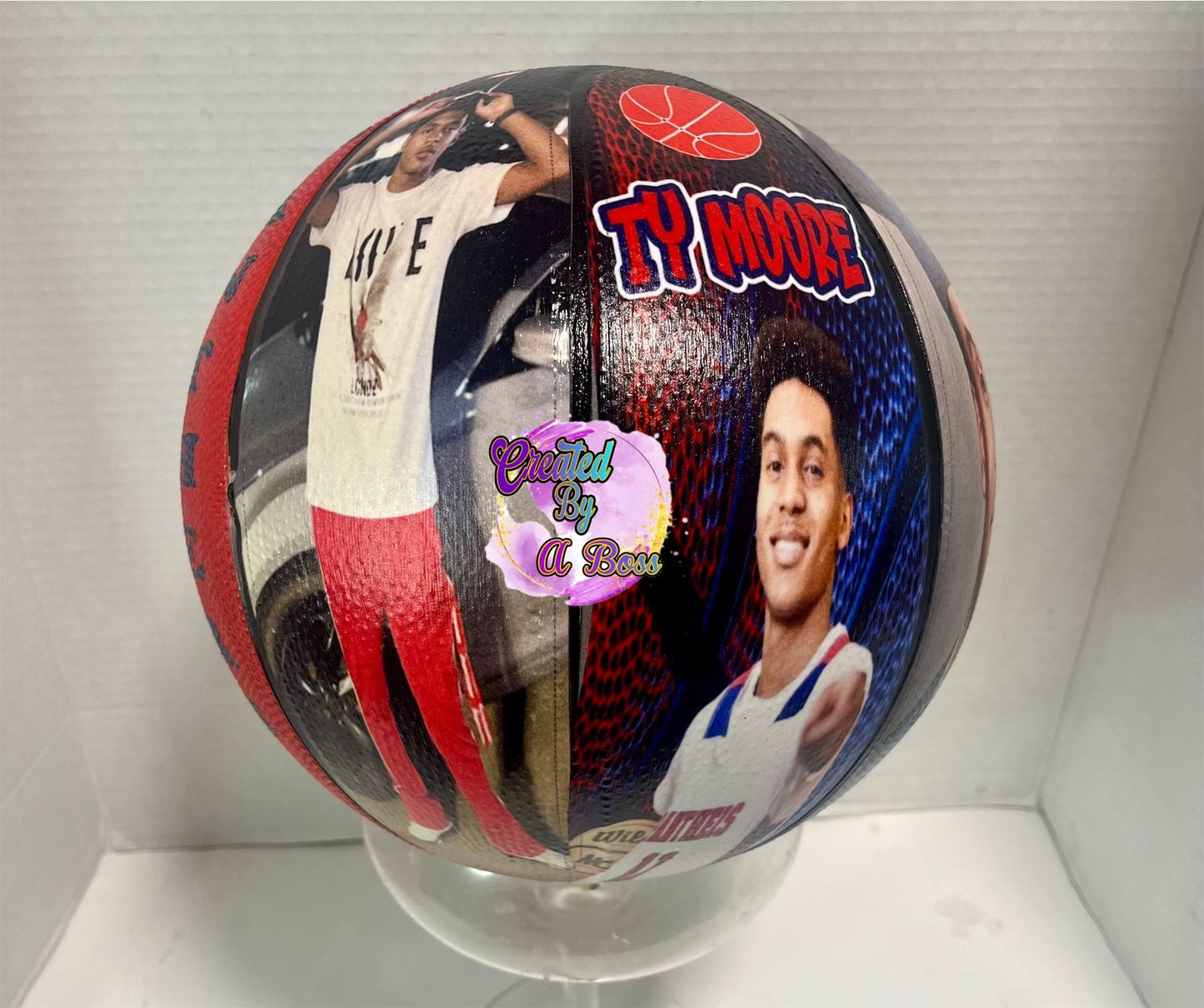 Custom basketball