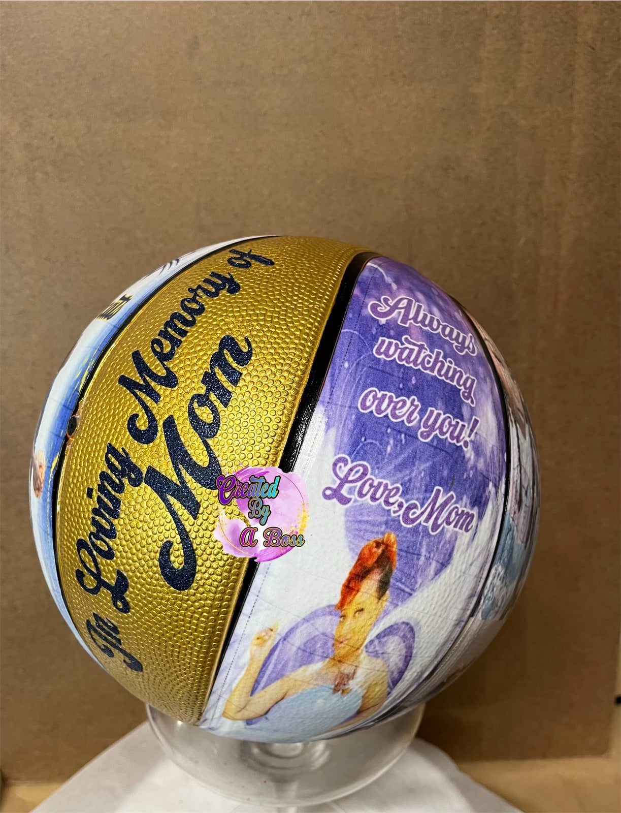 Custom basketball