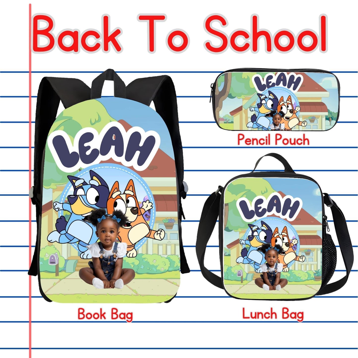 Custom Backpack set