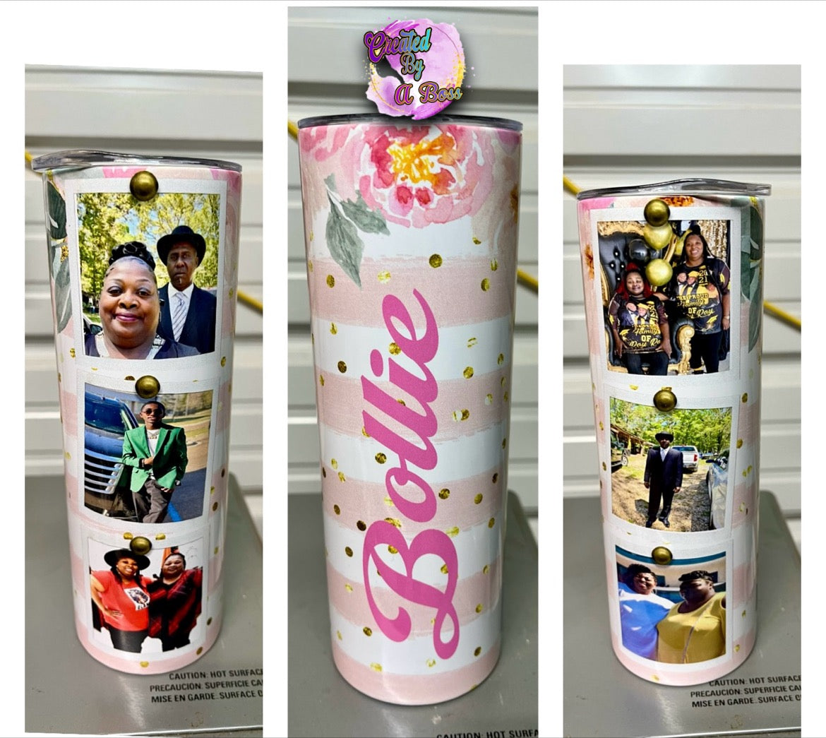 Custom skinny tumbler