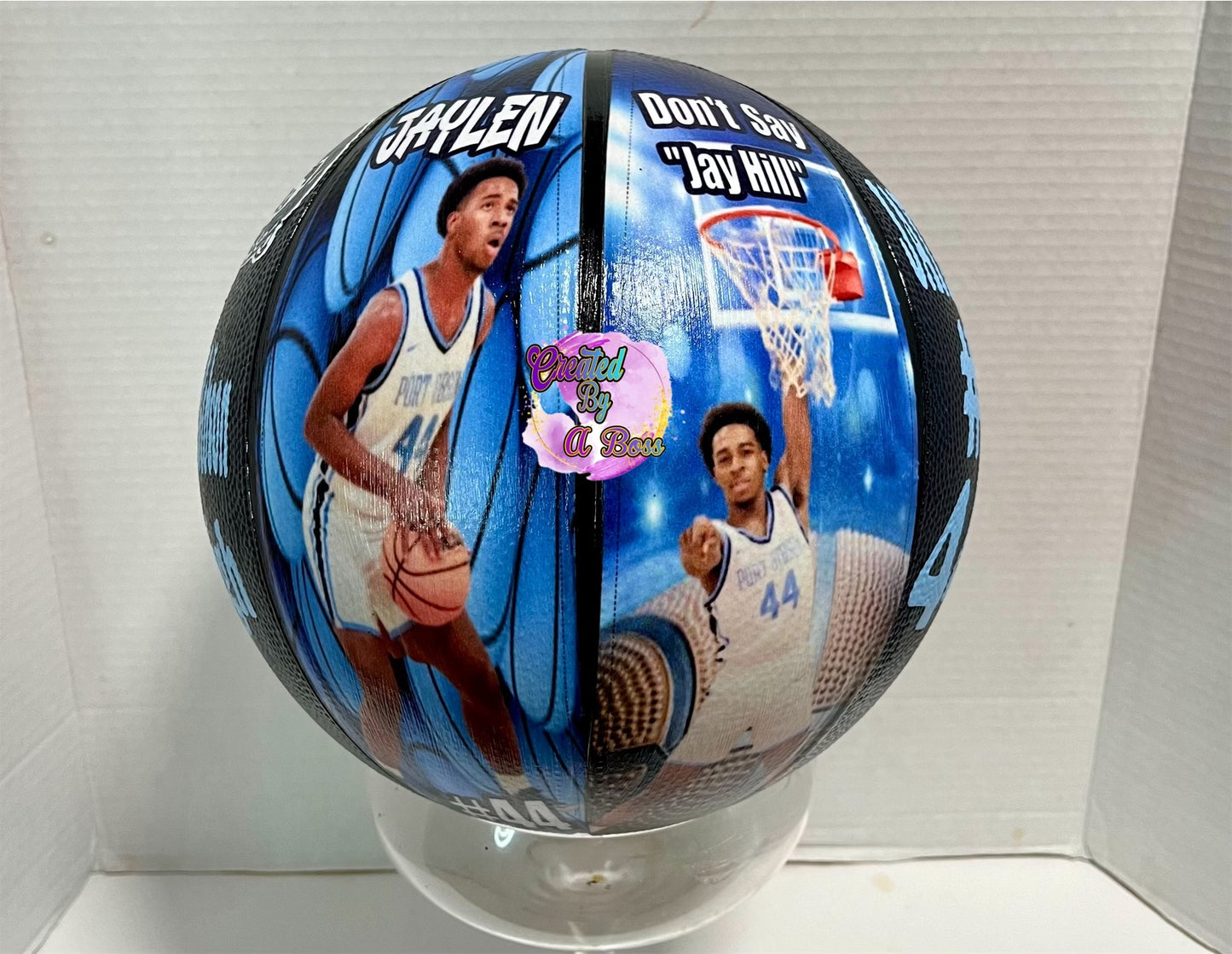 Custom basketball