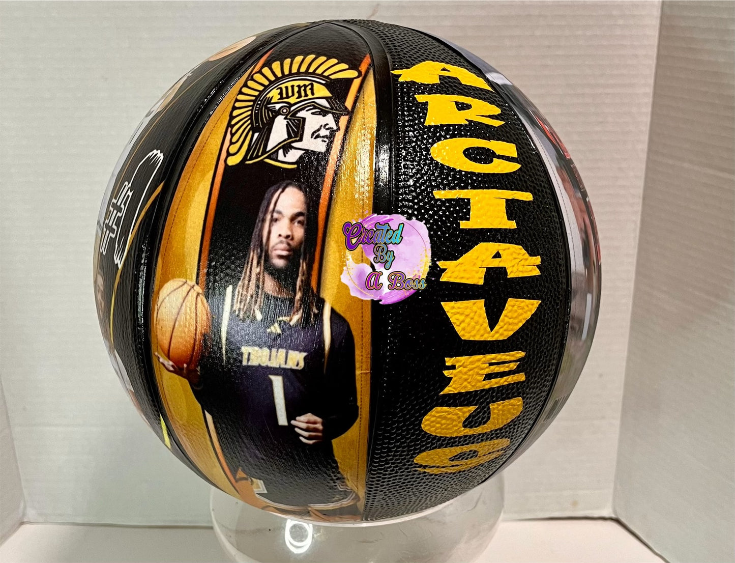 Custom basketball