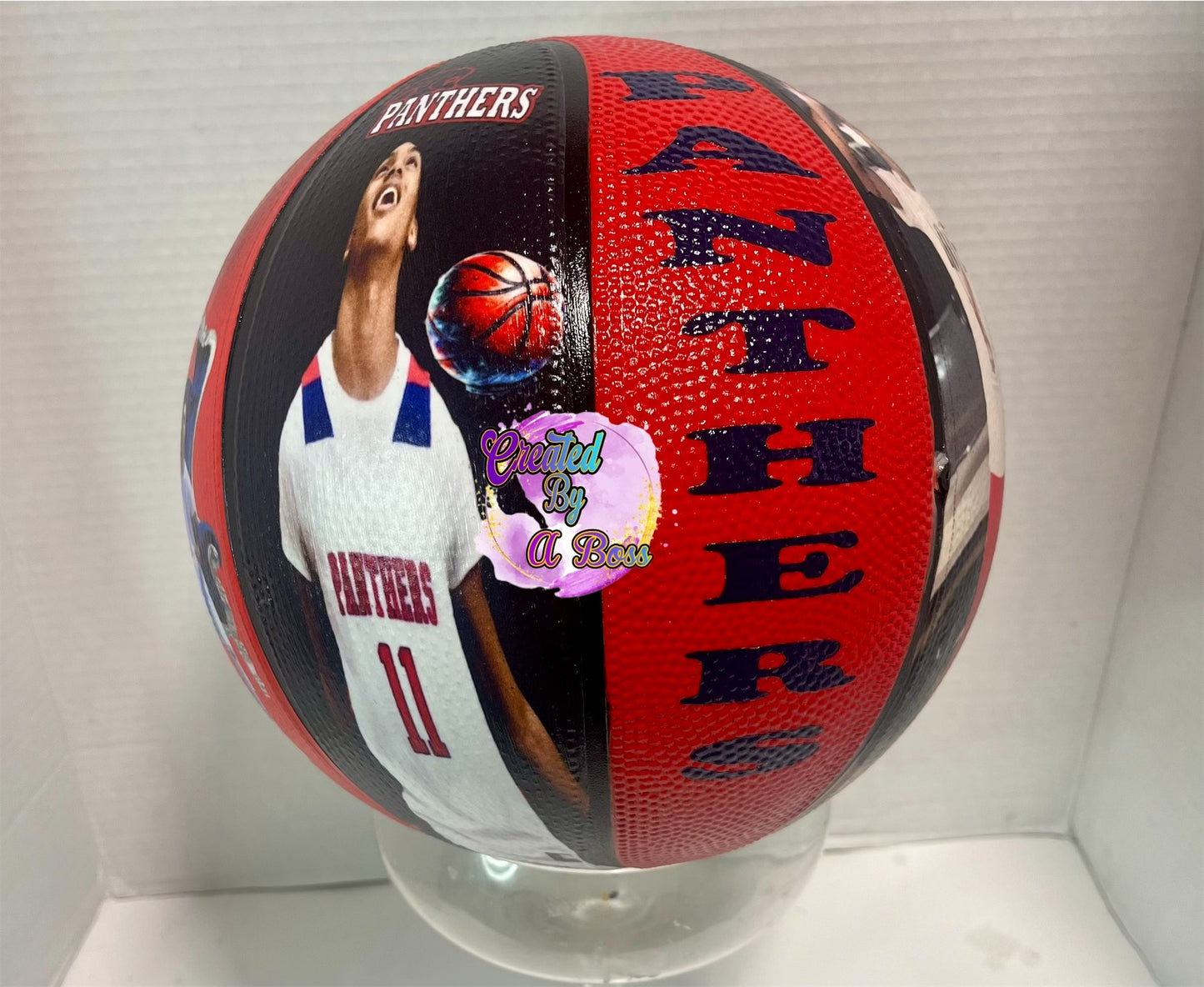 Custom basketball