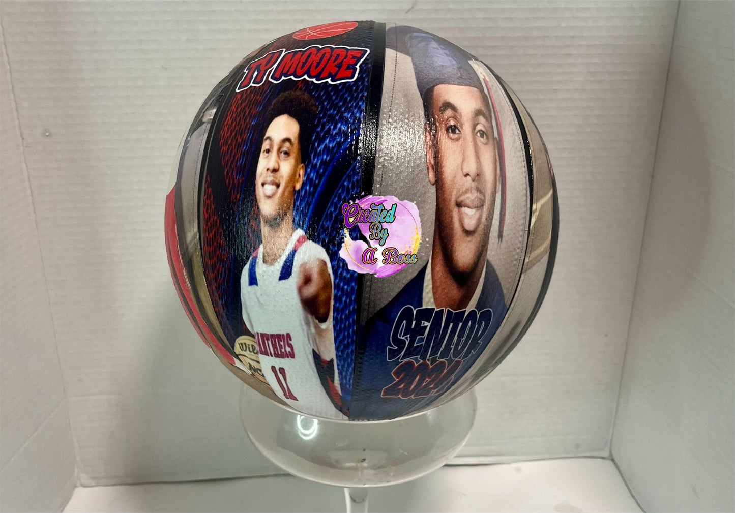 Custom basketball