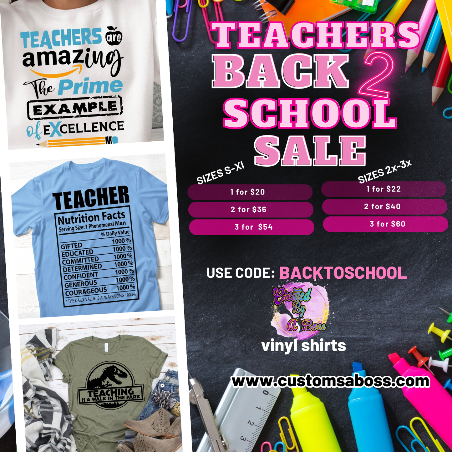 Teacher shirts