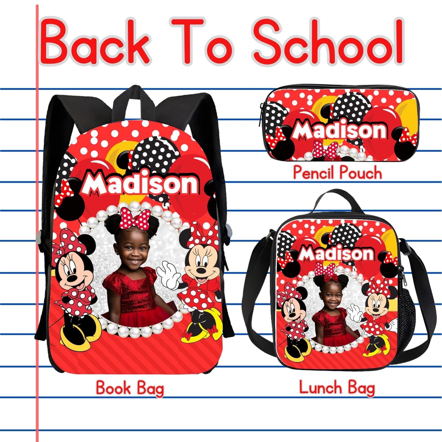 Custom Backpack set