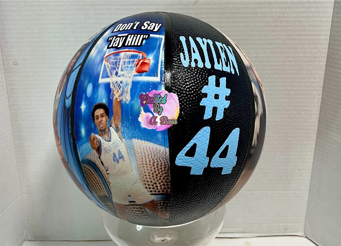 Custom basketball