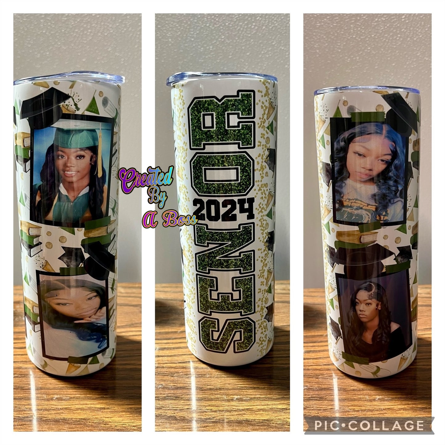 Custom skinny tumbler