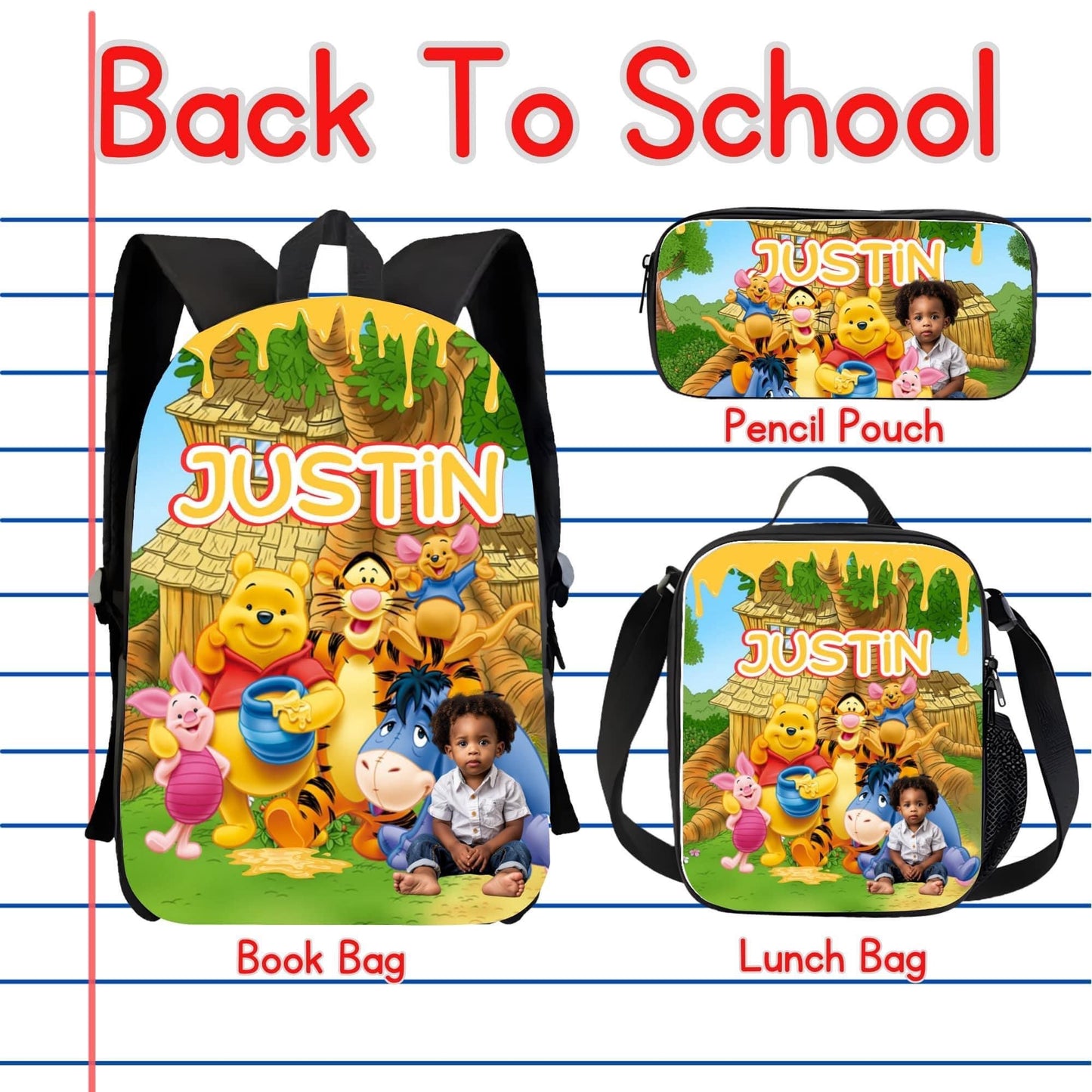 Custom Backpack set