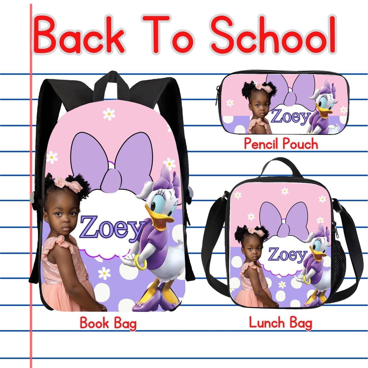 Custom Backpack set