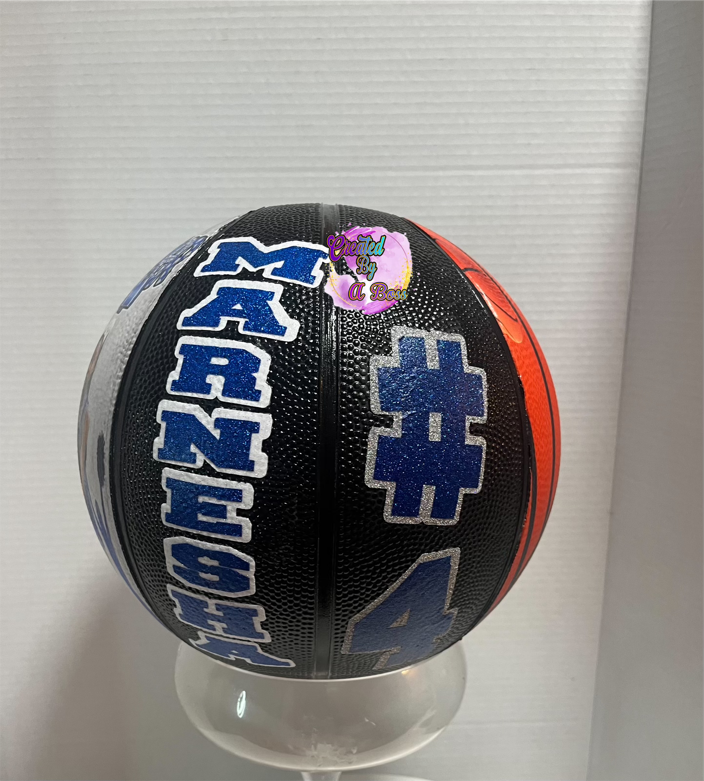 Custom basketball