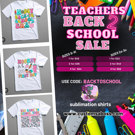 Teacher shirts