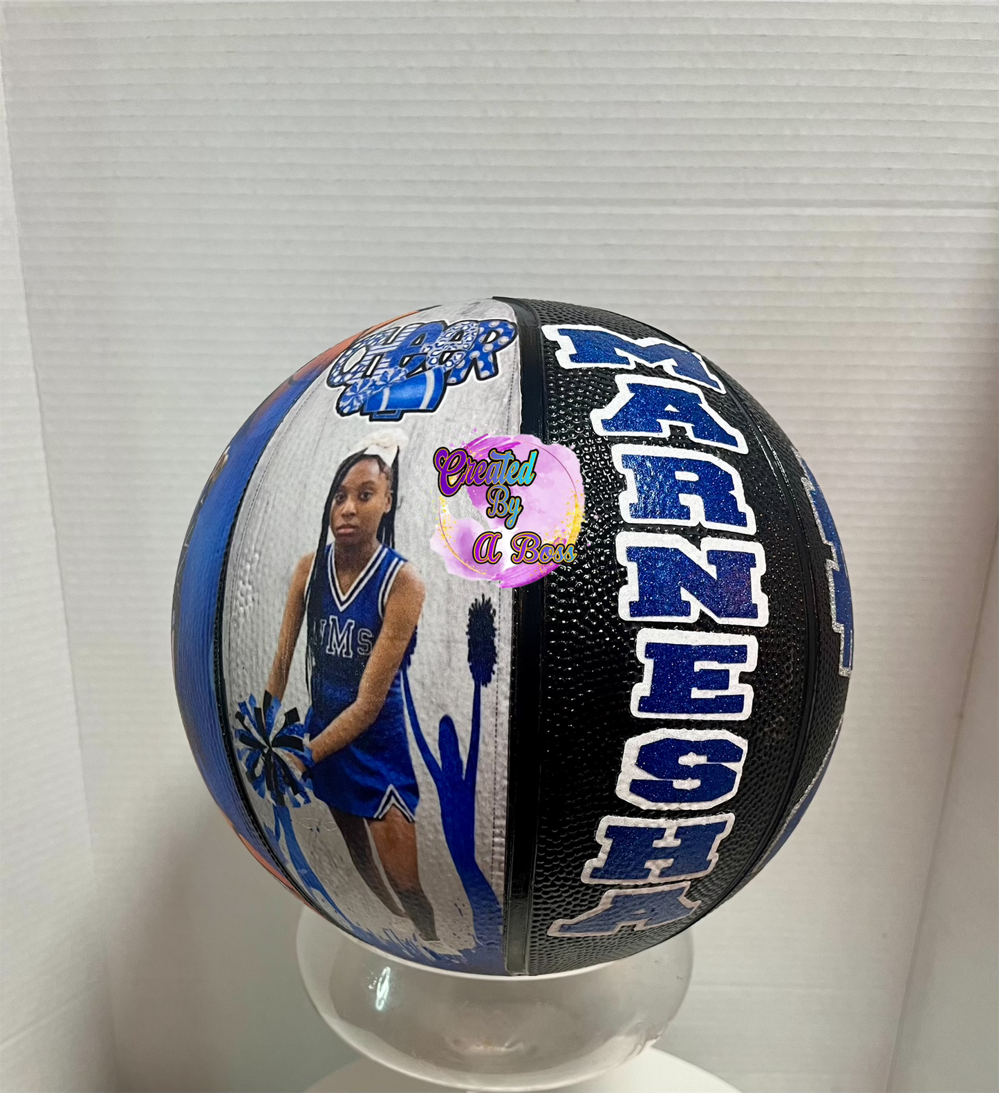 Custom basketball