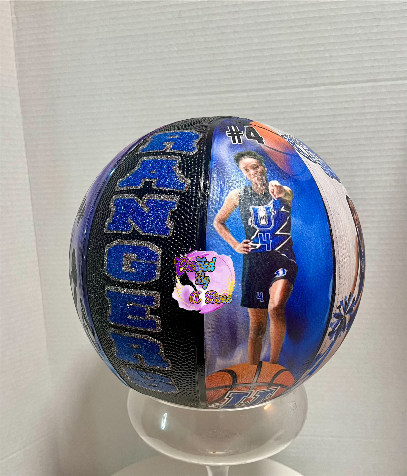 Custom basketball