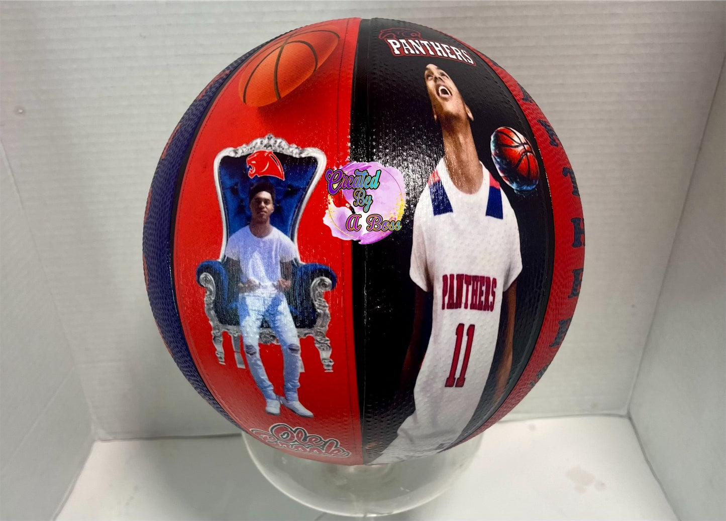 Custom basketball