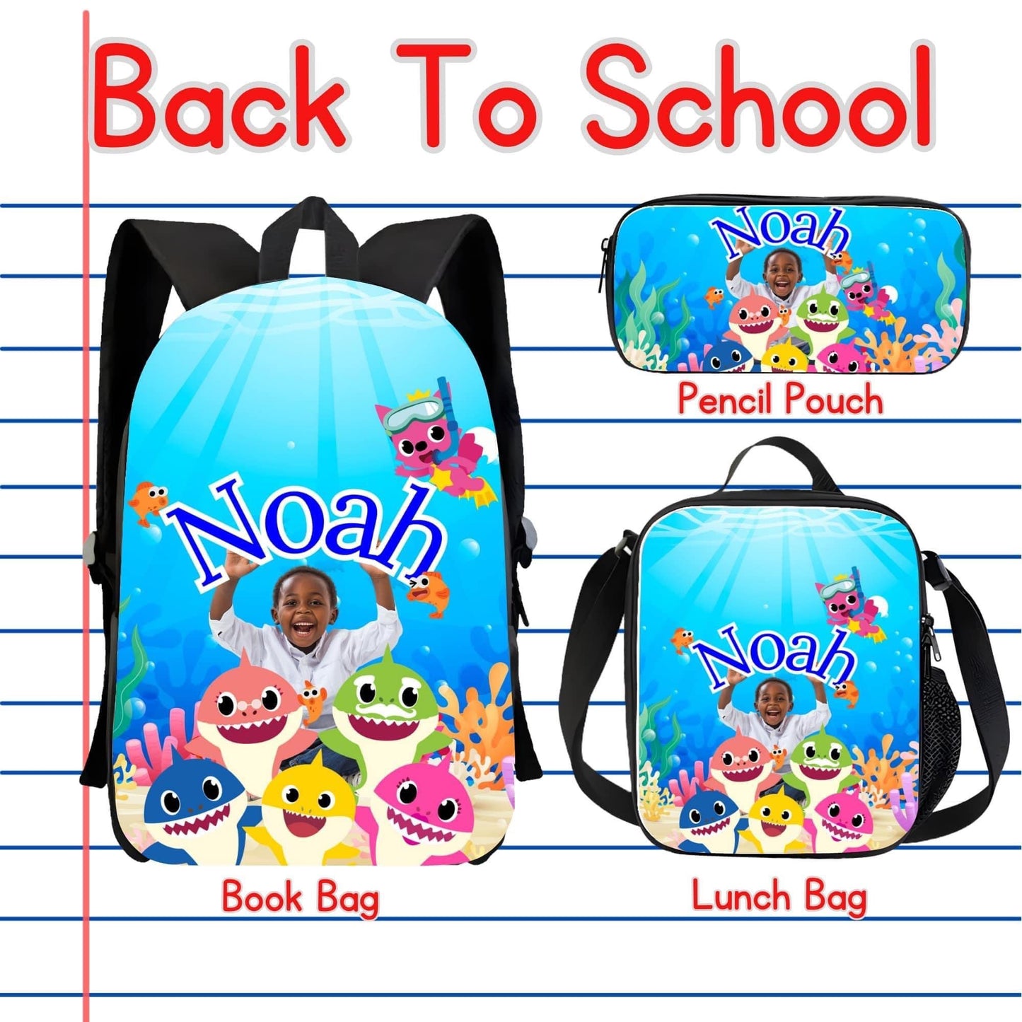 Custom Backpack set