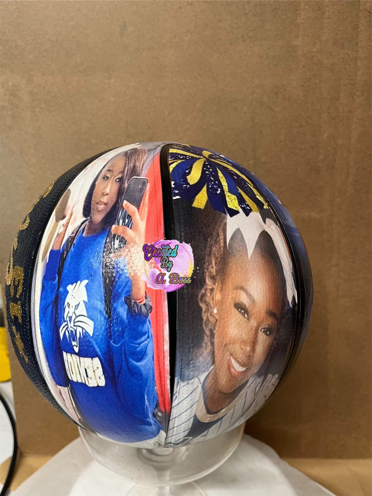 Custom basketball