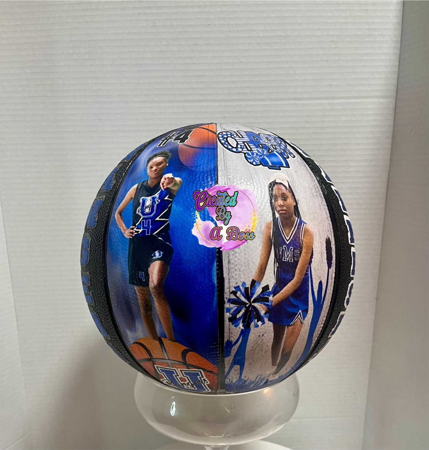 Custom basketball