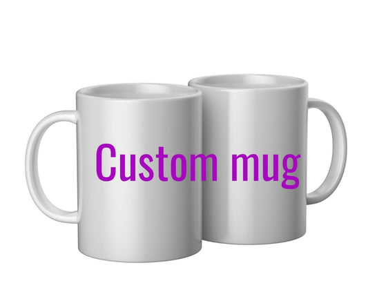 Custom coffee mug