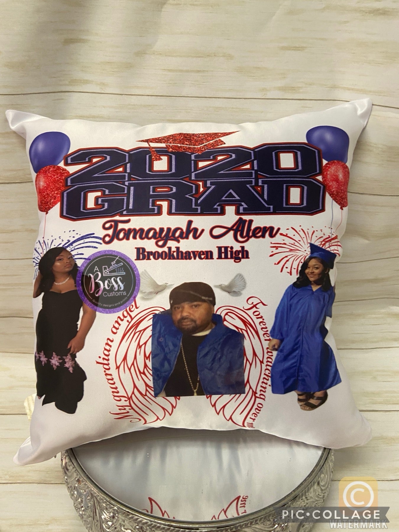 Grad pillow