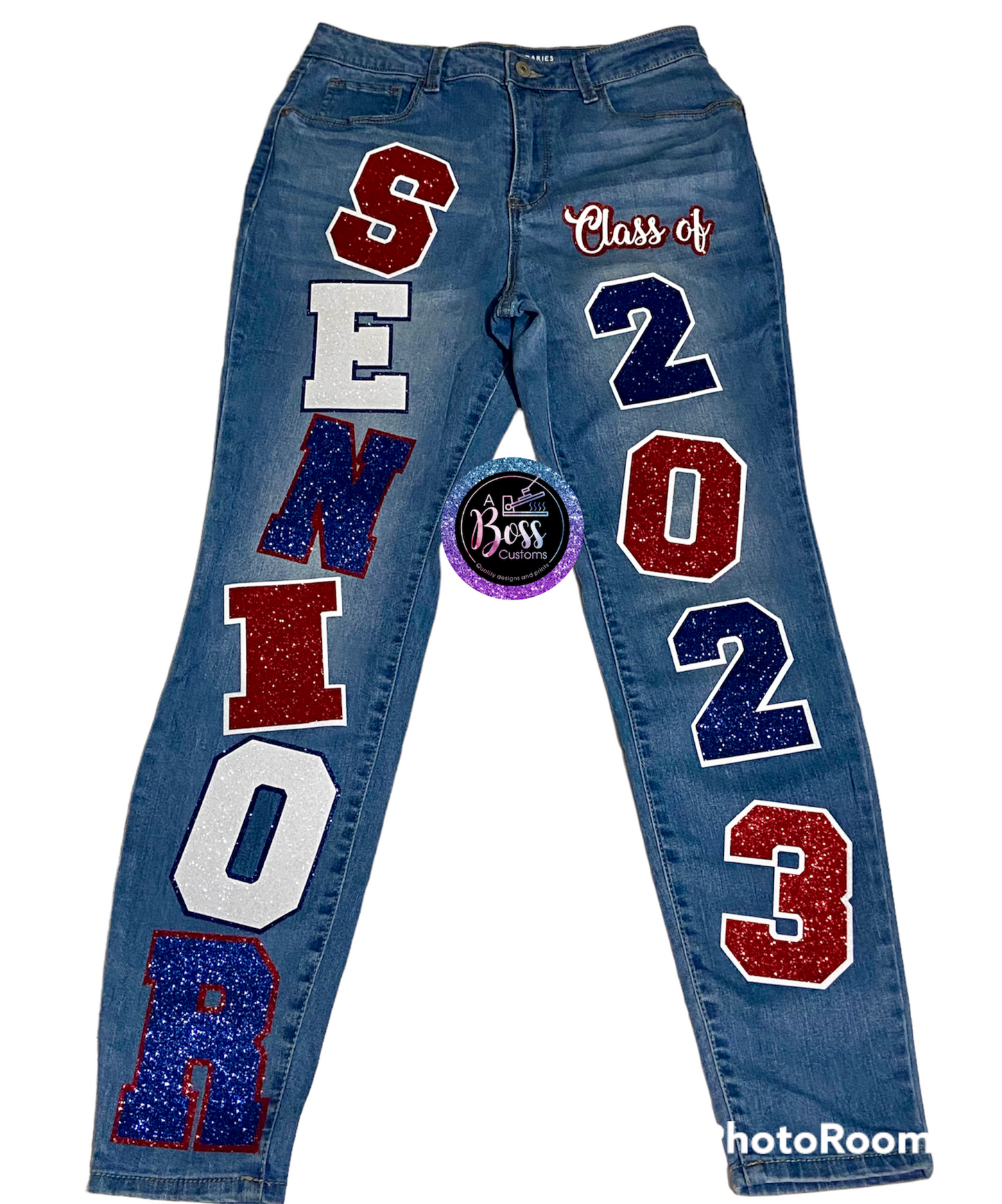 Senior jean and shirt set