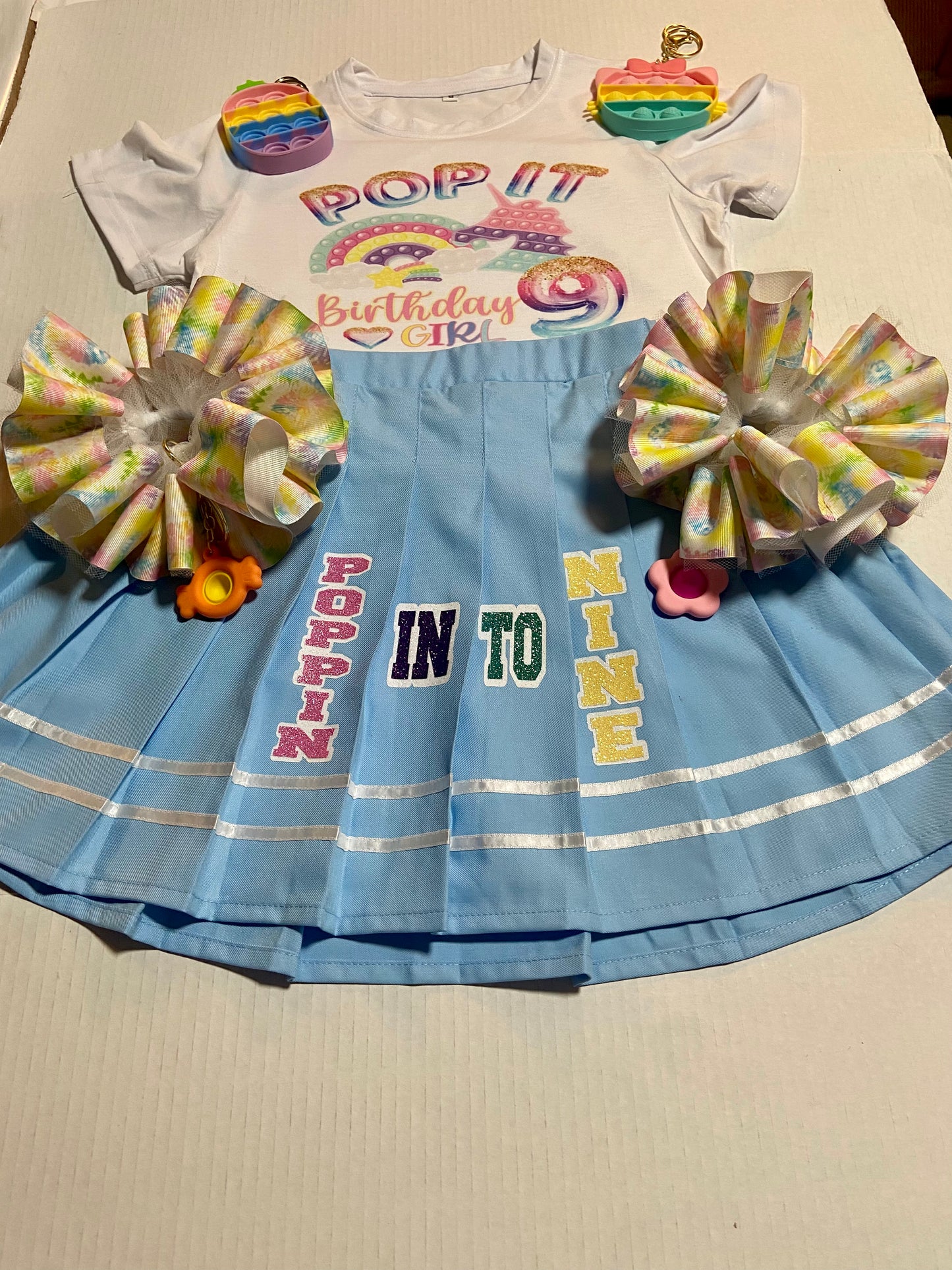 Kids Sweatshirt/shirt and skirt set