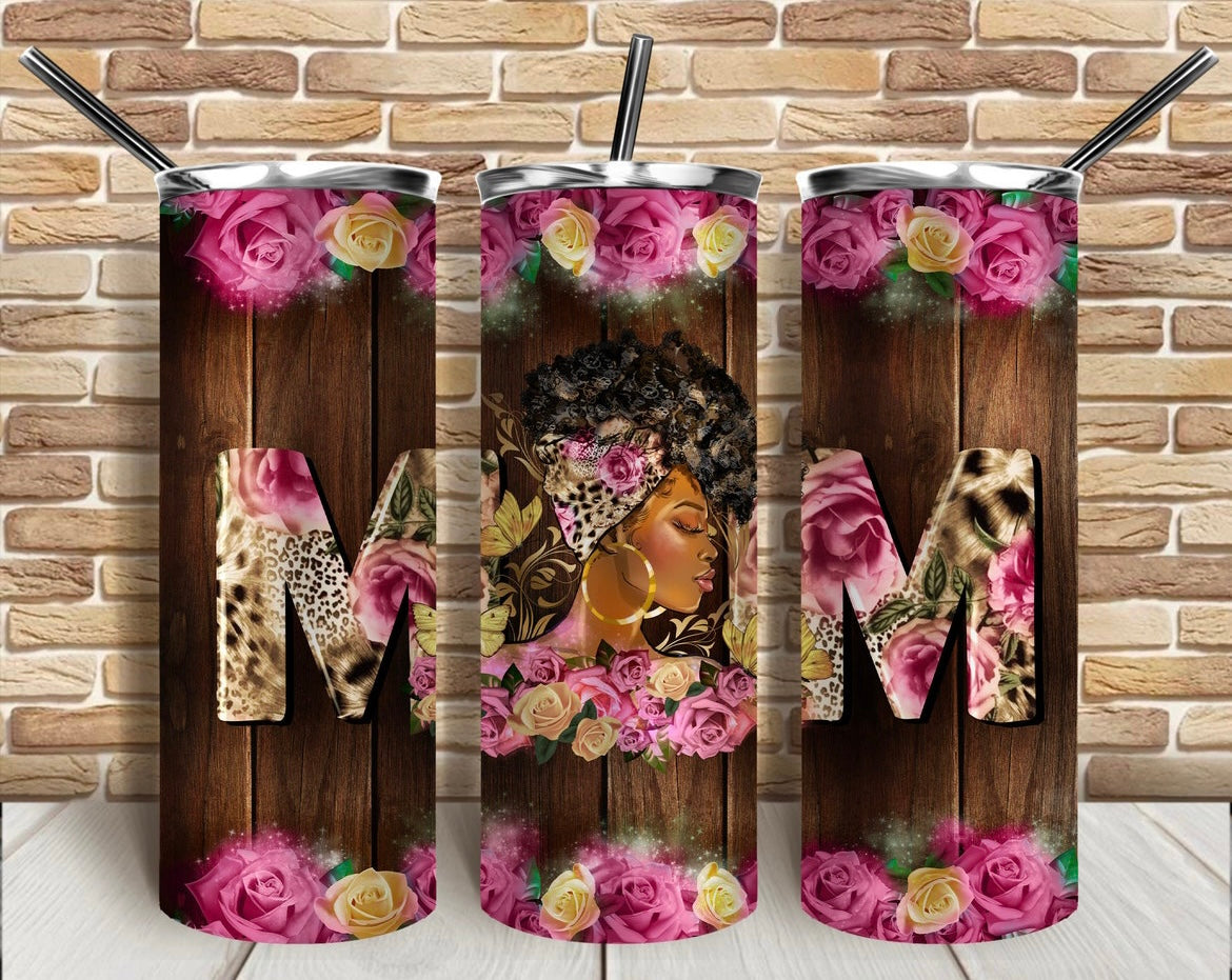 Mom/Mommy skinny tumbler