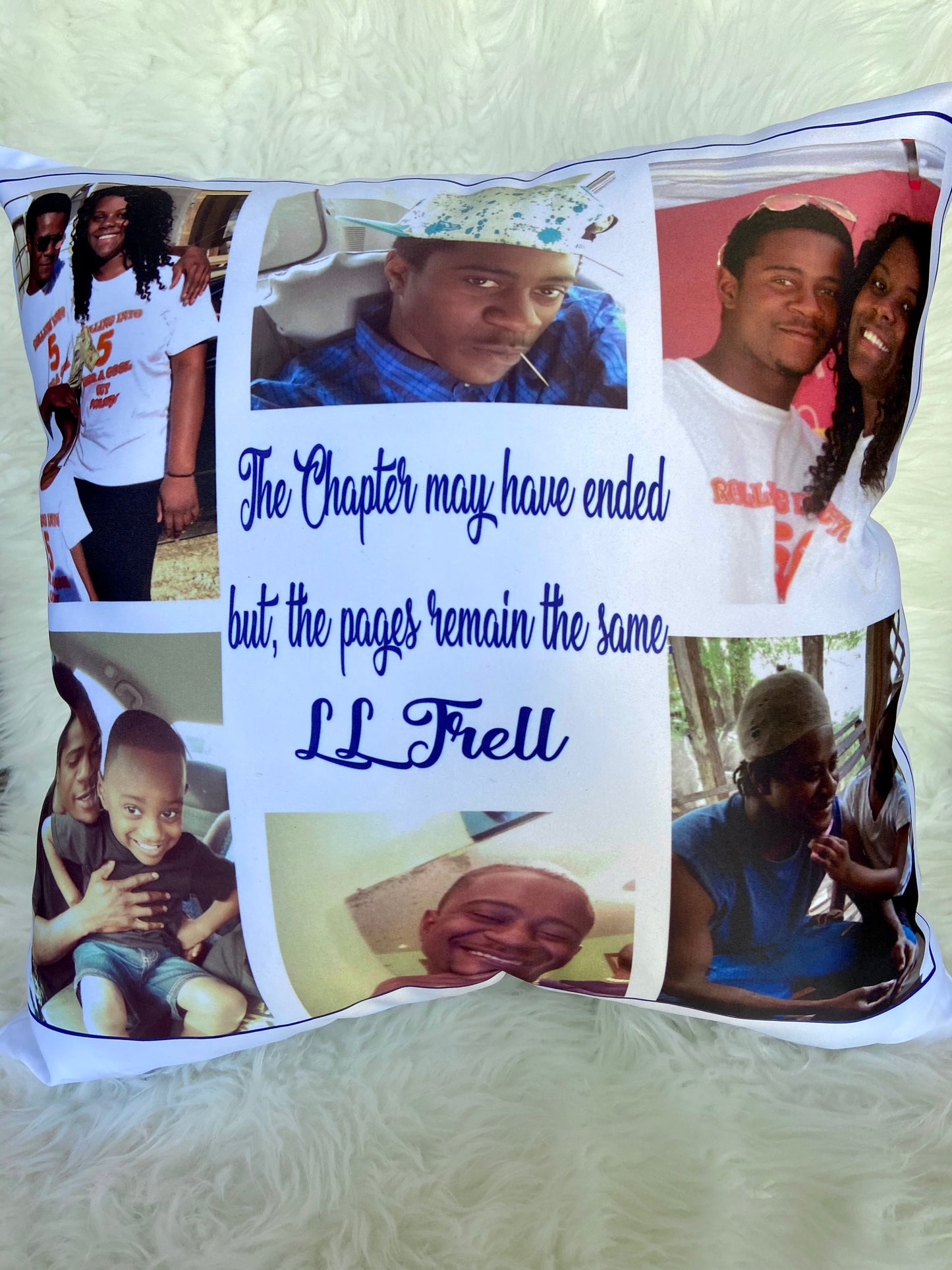 Custom Memorial pillow