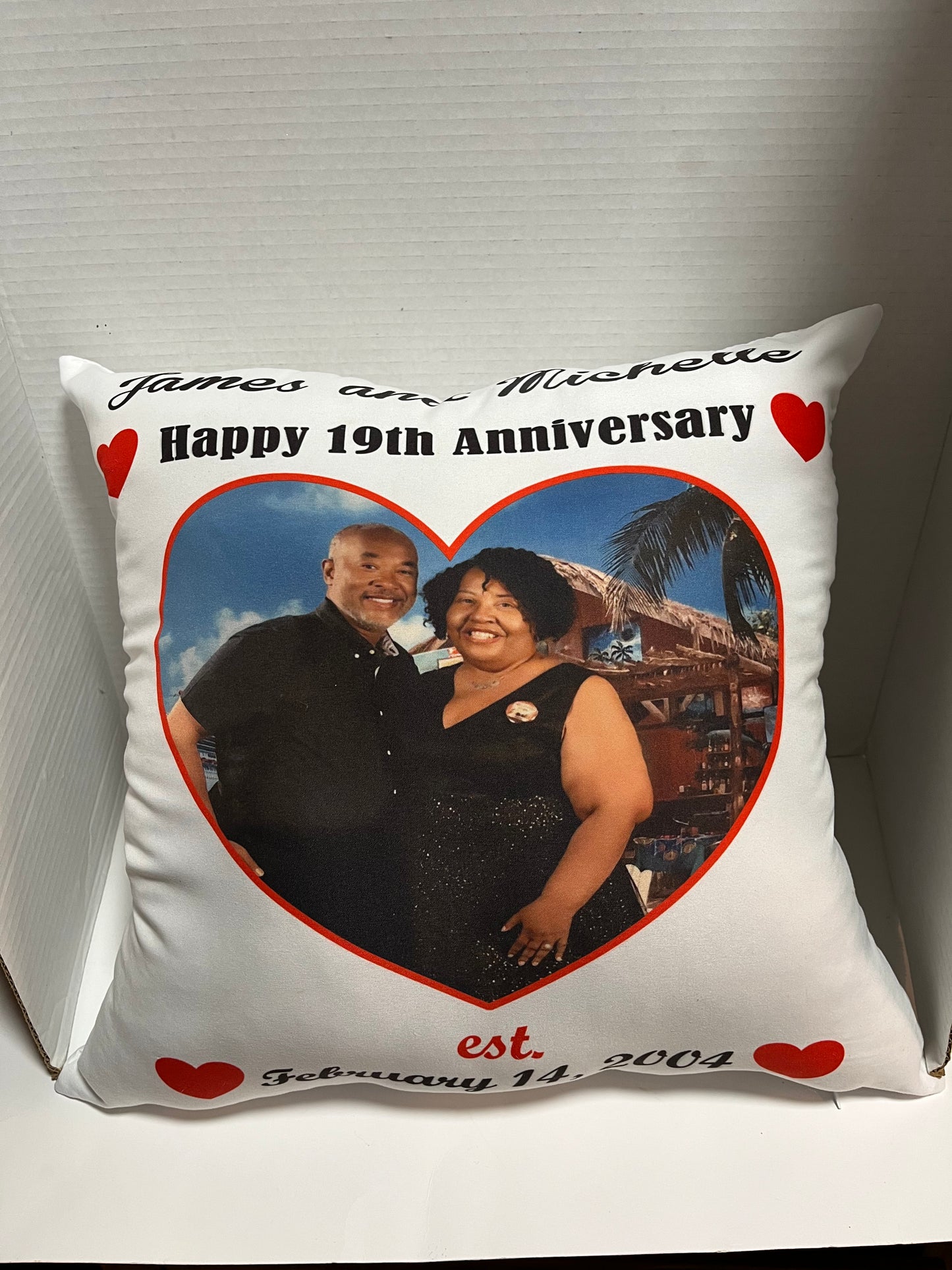 Custom Memorial pillow