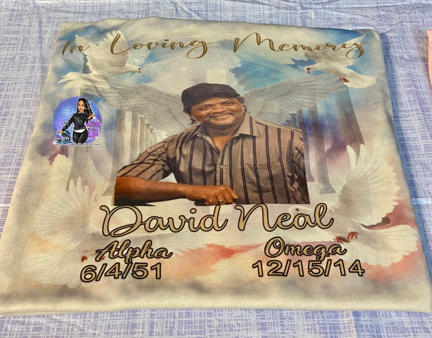 Custom Memorial shirt