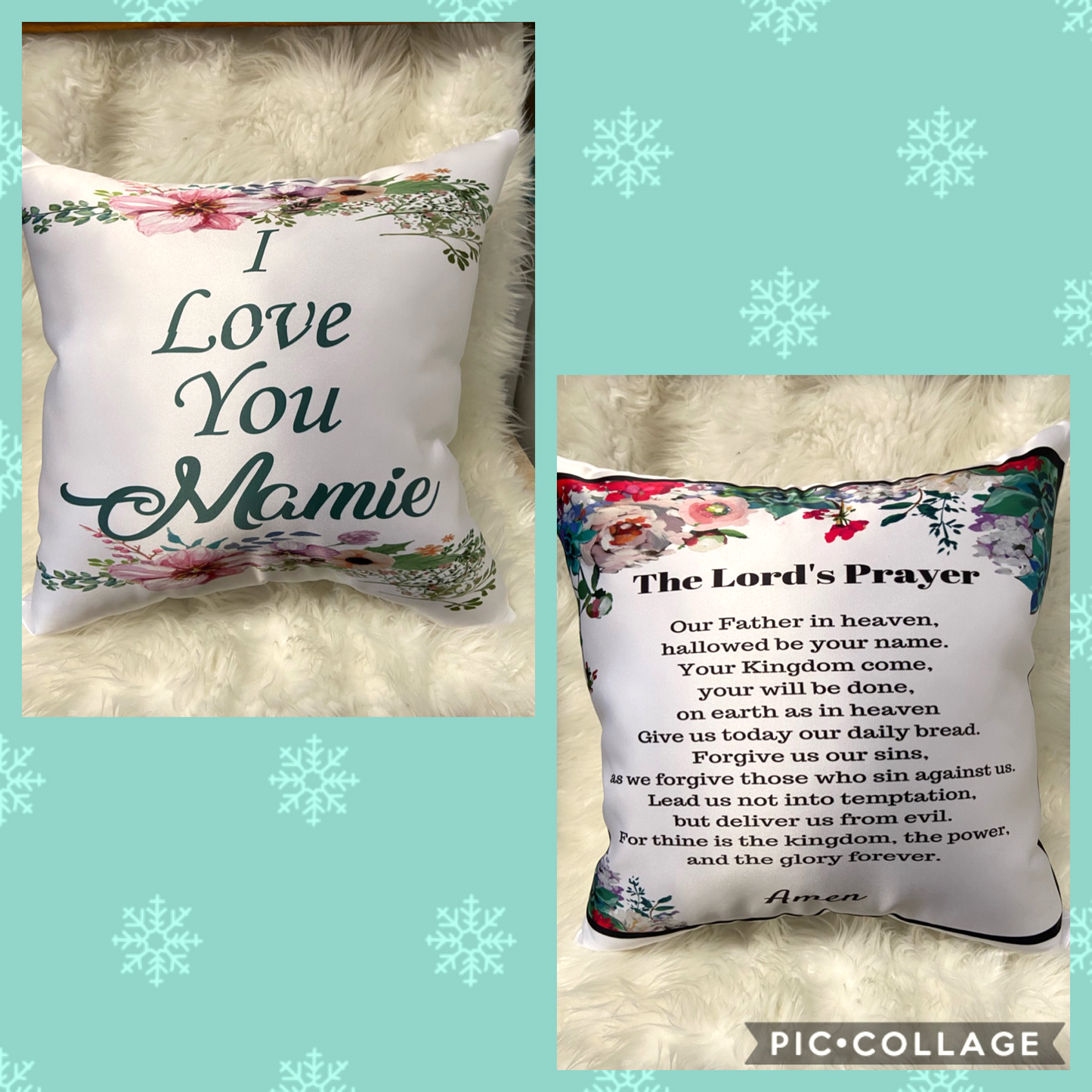 Custom pillow