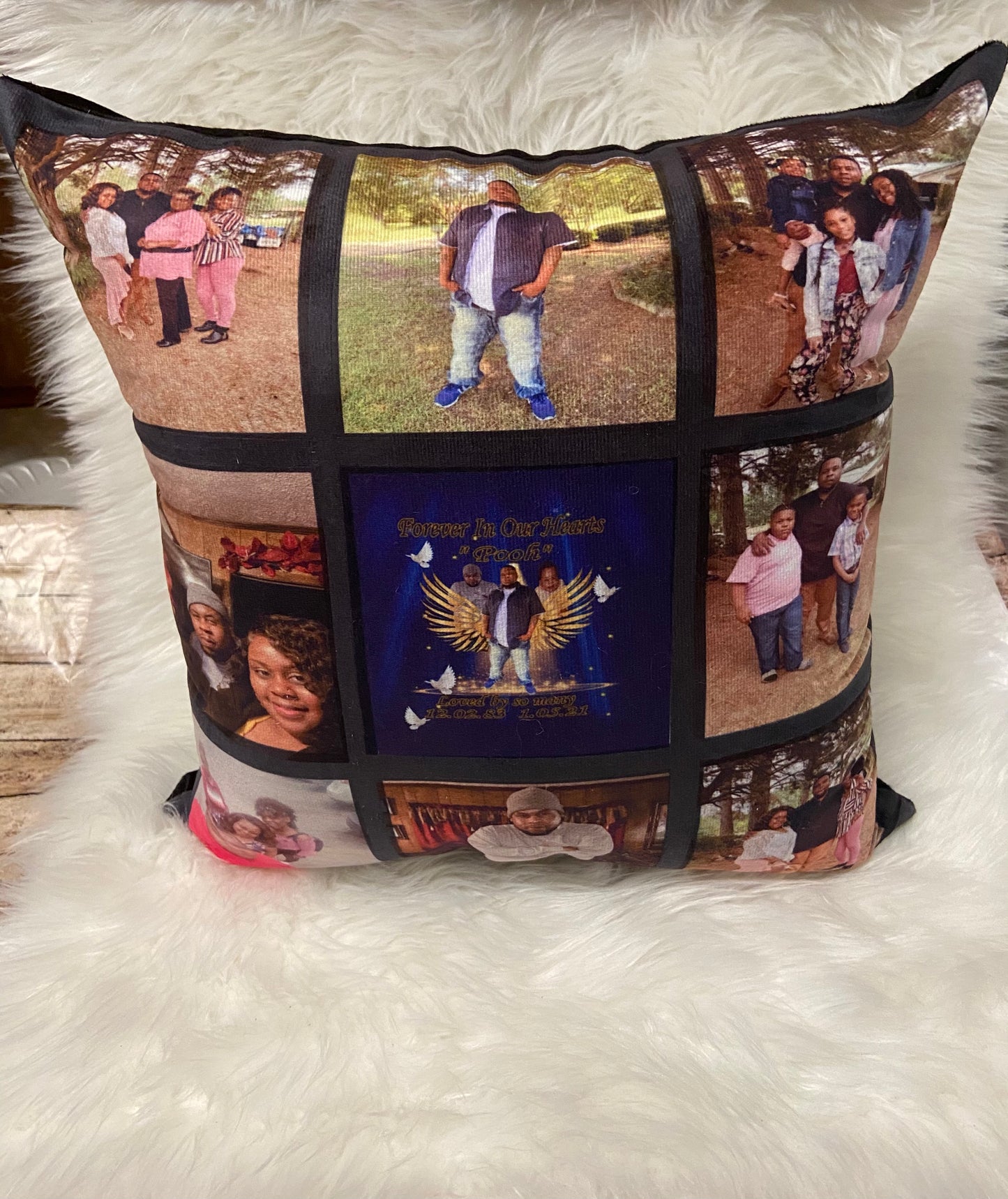 Custom Memorial pillow